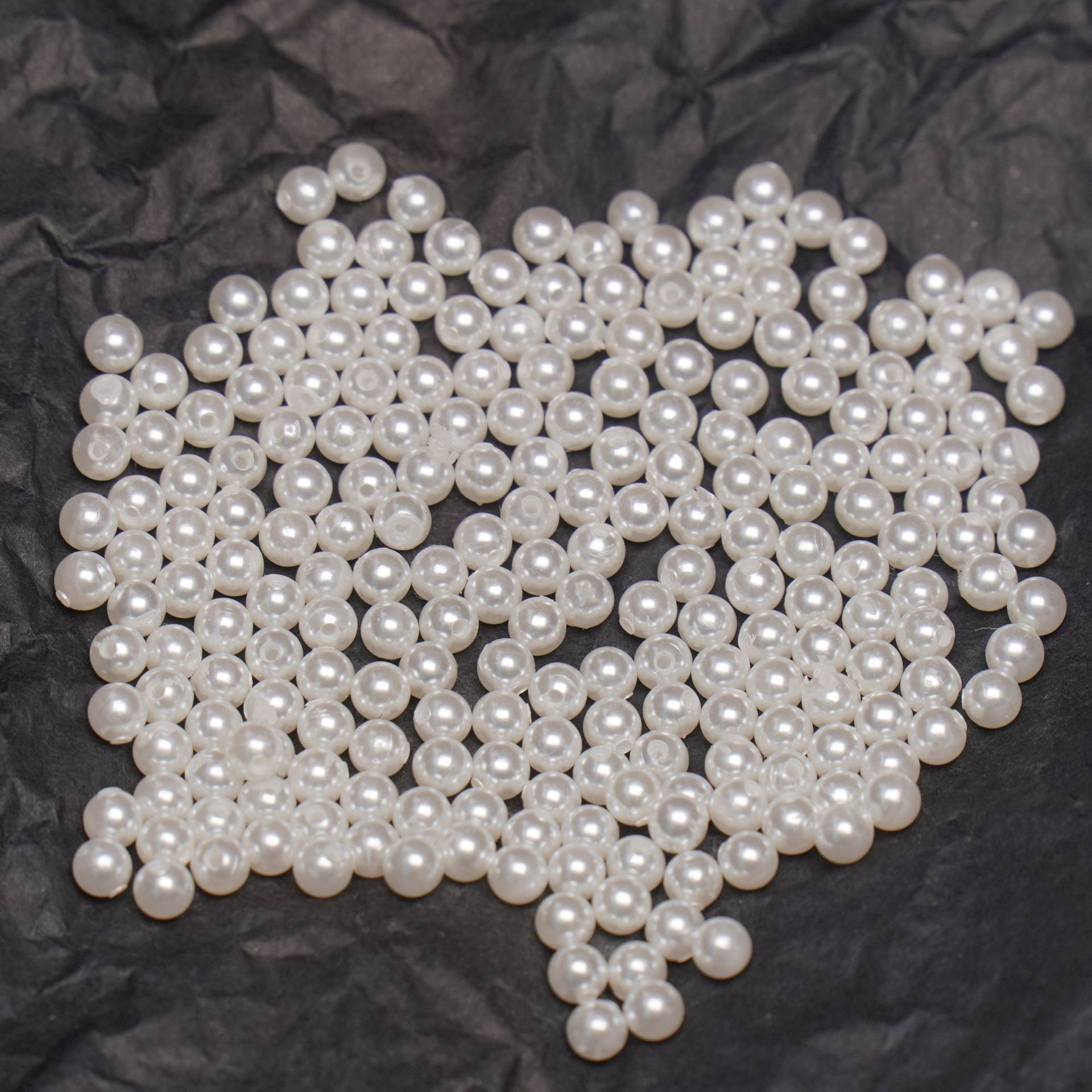 Acrylic tongue nail replacement ball imitation pearl lip nail ear bone nail accessories ball lip ring DIY spare ball puncture jewelry