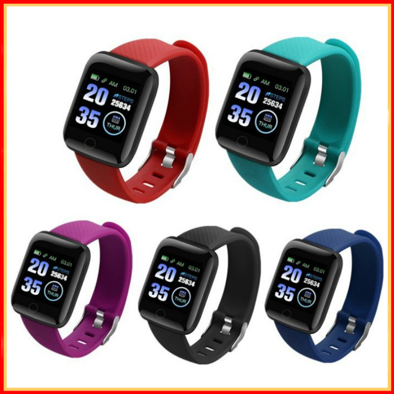 116Plus Smart Bracelet Message Reminder Color Screen Sports D18S D20 Y68 Smart Bracelet Dropshipping