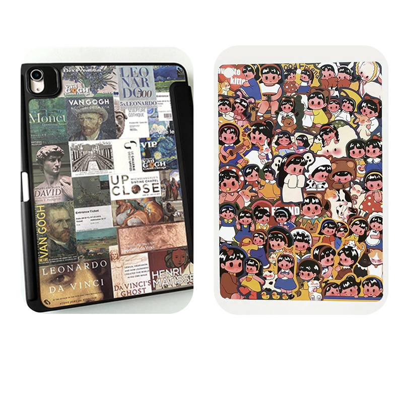 iPad Tablet Back Card Suitable for Apple Tablet Series Paintable Diy Goo Card HD Transparent Tablet Back Card