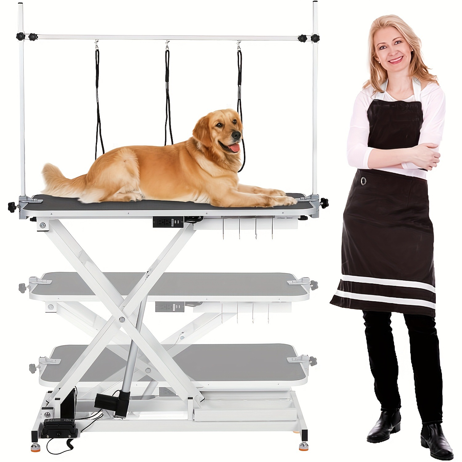 2025 New Cross-Border 49 Professional Heavy-Duty Pet Grooming Table, Suitable for Large Cross-Border Pet Grooming
