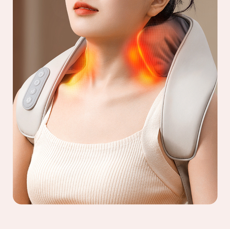Oaks cervical vertebra massager back waist shoulder strong vertebra neck kneading special artifact trapezius muscle massager