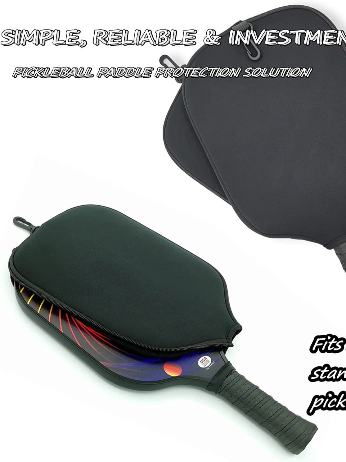 Manufacturers new diving material Peak racket cover double racket carbon fiber storage bag Peak racket protection bag