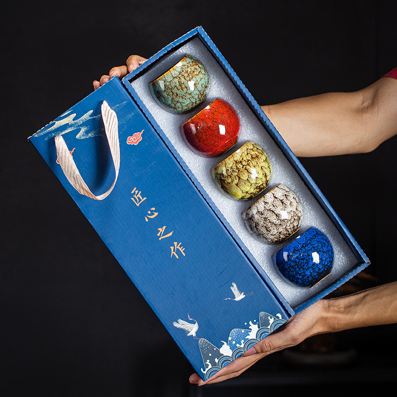 Чашка из керамической печи, мастер-чашка, набор для подарка