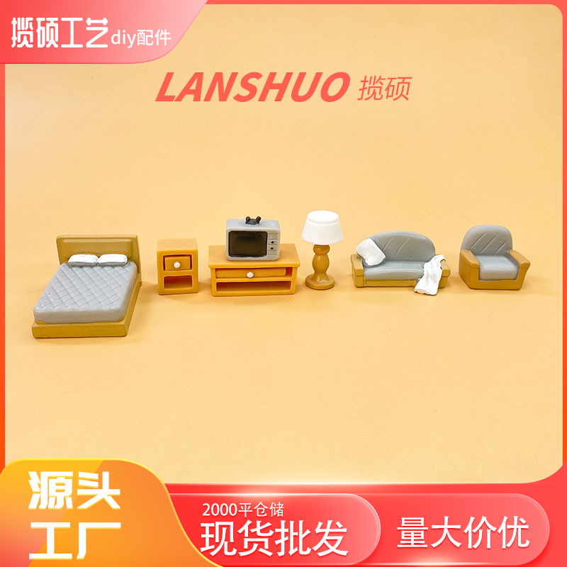 Creative Artificial Mini Pocket Furniture Play House DIY Dollhouse Landscaping Decoration Desktop Small Ornaments