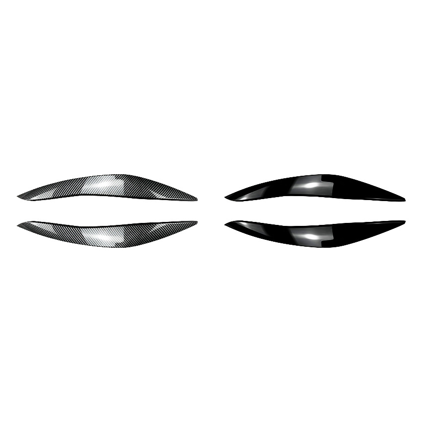 Suitable for Bmw 5 Series Bmw F10 F11 Foreigner Eyebrow Headlight Car Sticker Exterior Modification Parts 2011-2014