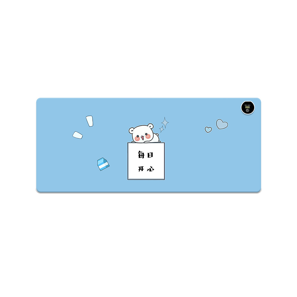 Heating Mouse Pad Large Cartoon Heating Warm Table Pad Office Computer Desktop Heating Pad Homework Warmer Pad