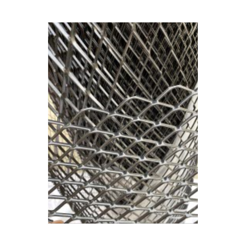 Aluminum Mesh Thickened Small Hole Aluminum Alloy Mesh Anti-Rat Anti-Snake Balcony Fence Anti-falling Aluminum Mesh Diamond Decorative Stretch Mesh