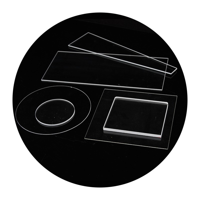 The Manufacturer Supplies Quartz Sheet Windows, Optical Quartz Glass Sheets, Square Sheets, Round Sheets, Special-Shaped Multi-Specification Transparent Quartz Sheets