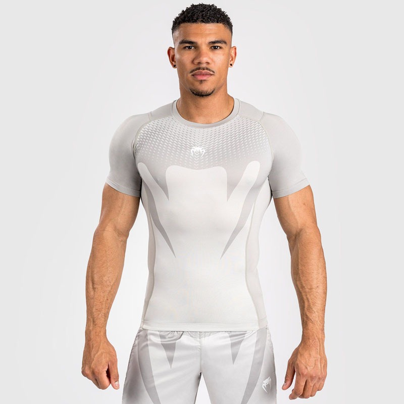 Cross-border Men's Outdoor Fitness Venom Training Running Super Elastic T-shirt Sports Quick-drying Compression Tight Casual suit