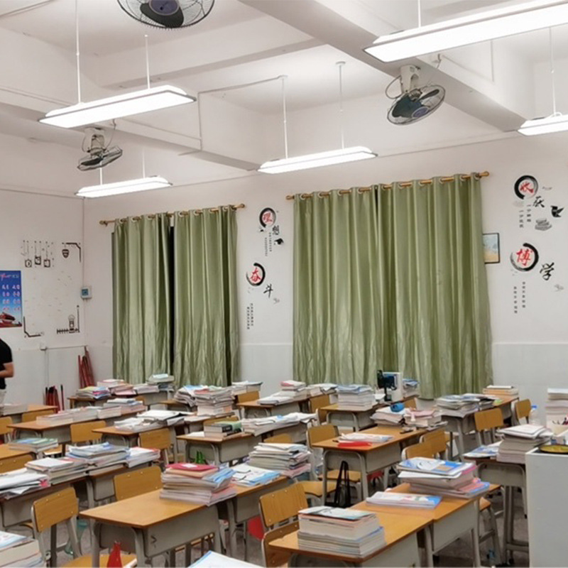 School Office Education Eye Protection Lamp Classroom Anti-Glare Grille Lamp Led Blackboard Lamp High-Brightness Multi-Function Lamp