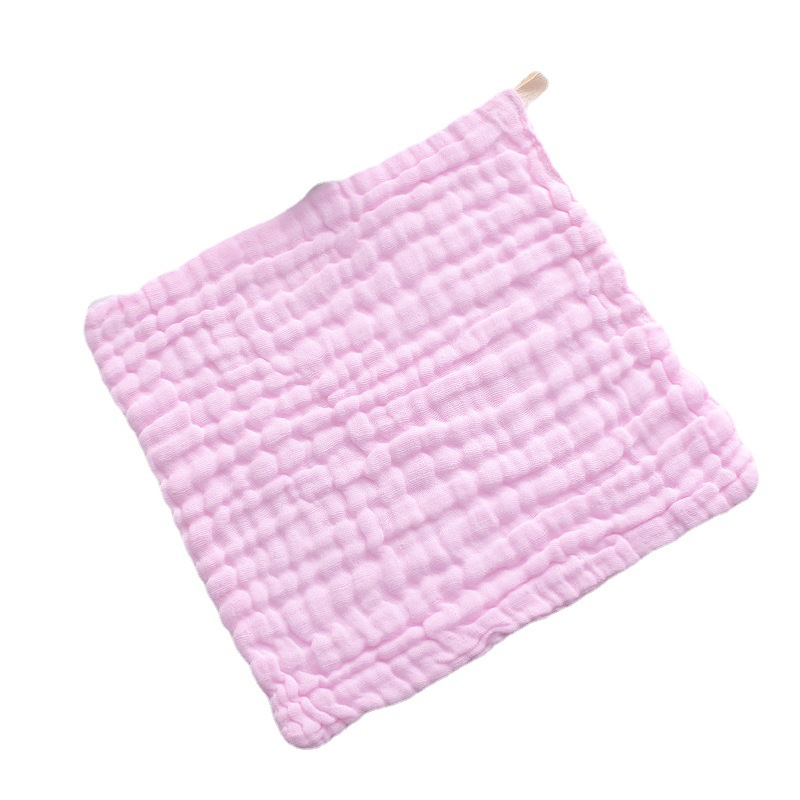 6-Layer Cotton Gauze Baby Face Towel Wholesale Baby Cotton Gauze Saliva Towel Soft Absorbent Thickeneded Baby Square Towel