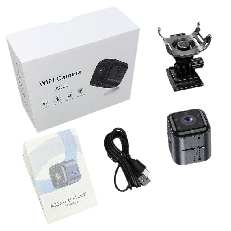 As03 Cross-Border Camera Wifi High-Definition Camera Home Security Surveillance Camera Baby Care Camera