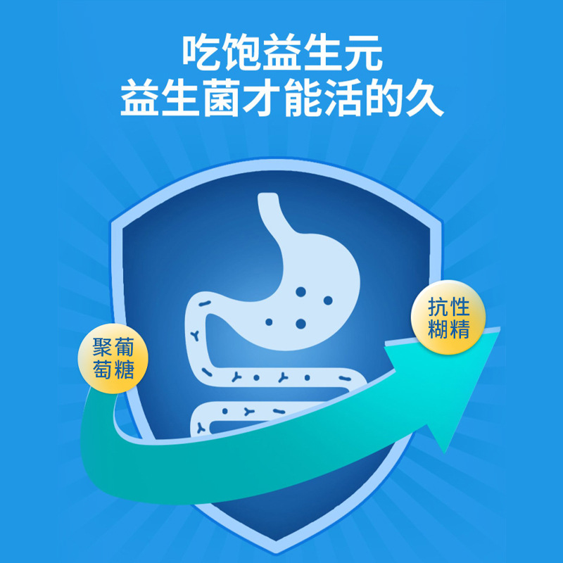 Prebiotic Compound Probiotic Freeze-Dried Powder Adult Intestinal High-Activity Probiotic Bar Solid Drink Ready for Sale