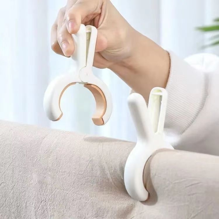 Popular Windproof Clips for Drying Quilts, Non-Slip Clothespins, Seamless Clothespins, Bed Sheet Holders, and Clothes Clips