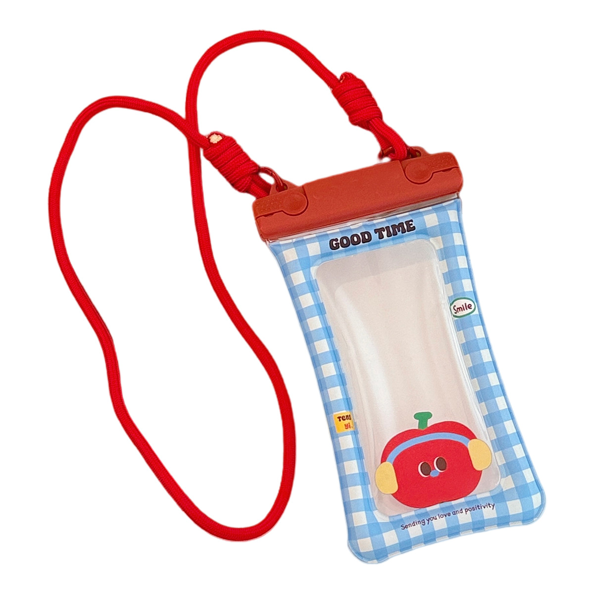 Tengyi Original Touchscreen Cartoon Waterproof Bag Universal All-match Cute Diving Cover Transparent Swimming Drifting Sealed Bag