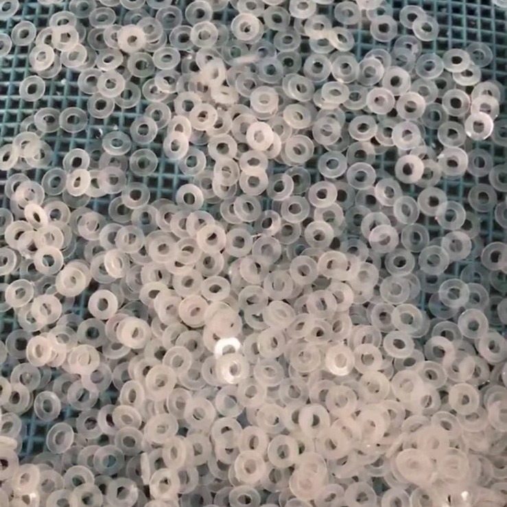 Factory wholesale transparent PVC gasket wear-resistant round flat gasket waterproof gasket screw PVC gasket specifications can be set