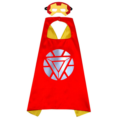 Halloween Cloak Kidsren's Cloak Superhero Cloak Double Layer Marvel Series Clothes Performance Suit Cloak