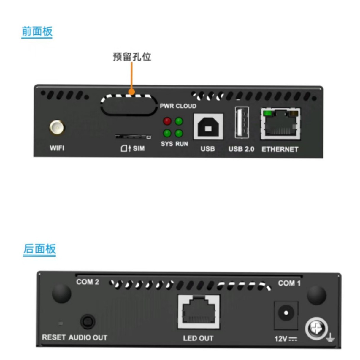 Nova Tb1-4G Playback Box Led Display Control System Wireless Offline Network Playback Exhibition Hall