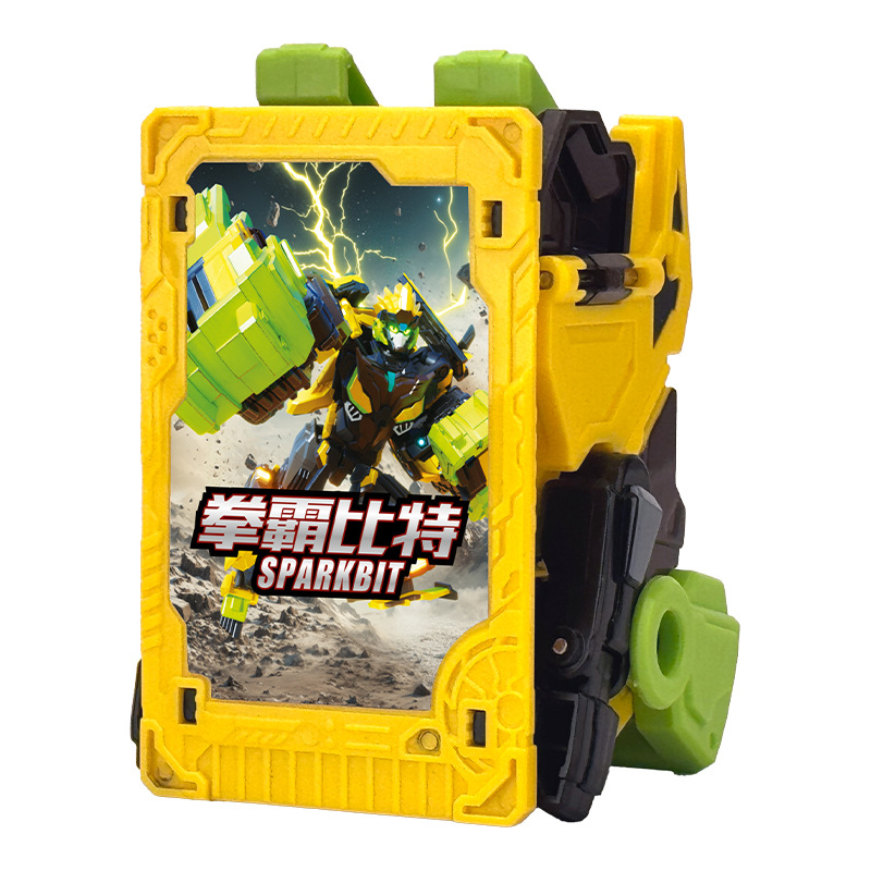 Transformers Robot Fighter 3 Punch Master Bit Transformation Robot for Children Boys Heavy Rail Megatron Thunder King 2 Toy