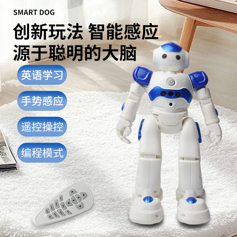 Эксклюзивная поставка дистанционно управляемых роботов, интеллектуальные программируемые роботы с жестовым управлением, детские игрушки с USB зарядкой для мальчиков