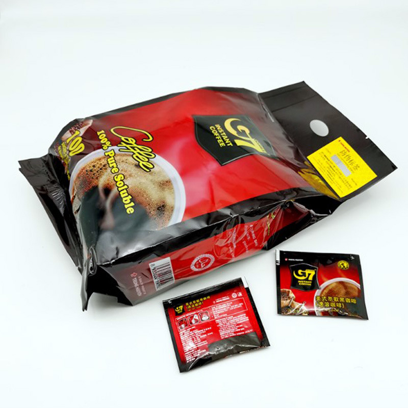 Vietnam imported central plains g7 coffee American extract black coffee 100 small bags each 24 bags 200 grams