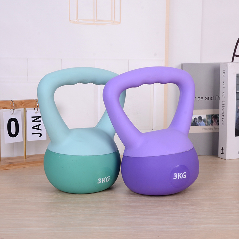 Thickened Soft Kettlebell Home Women's and Men's Yoga Fitness Professional Dumbbell Sports Shaping Squat Exercise Soft Kettlebell