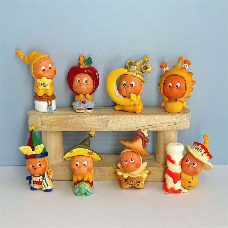 в наличии Bubble Mart серия звёздных людей смена Wa Meng Grain подарочная серия слепая коробка ручные潮玩 украшения из звезд