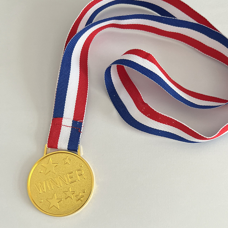 Foreign trade WINNER wholesale medal trophy children's medal zinc alloy juvenile games medal Amazon