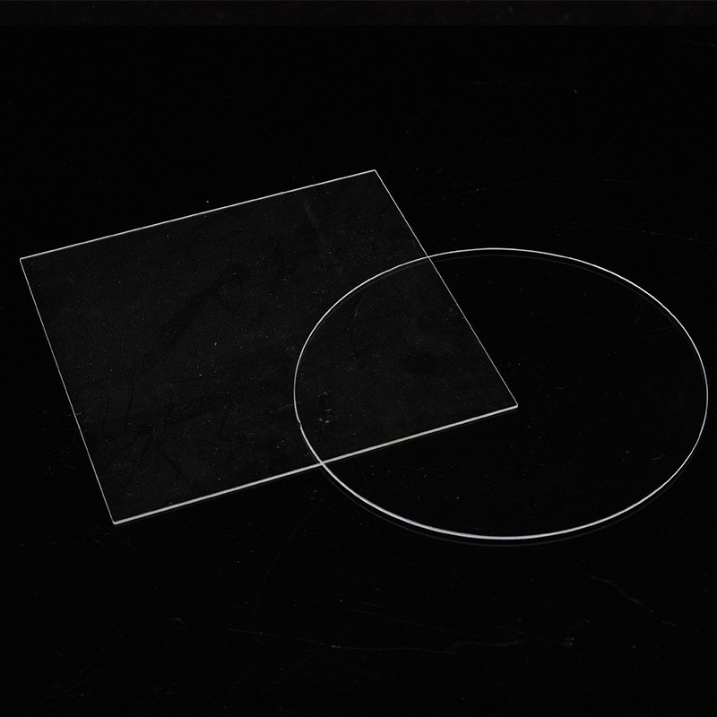 The Manufacturer Supplies Quartz Sheet Windows, Optical Quartz Glass Sheets, Square Sheets, Round Sheets, Special-Shaped Multi-Specification Transparent Quartz Sheets