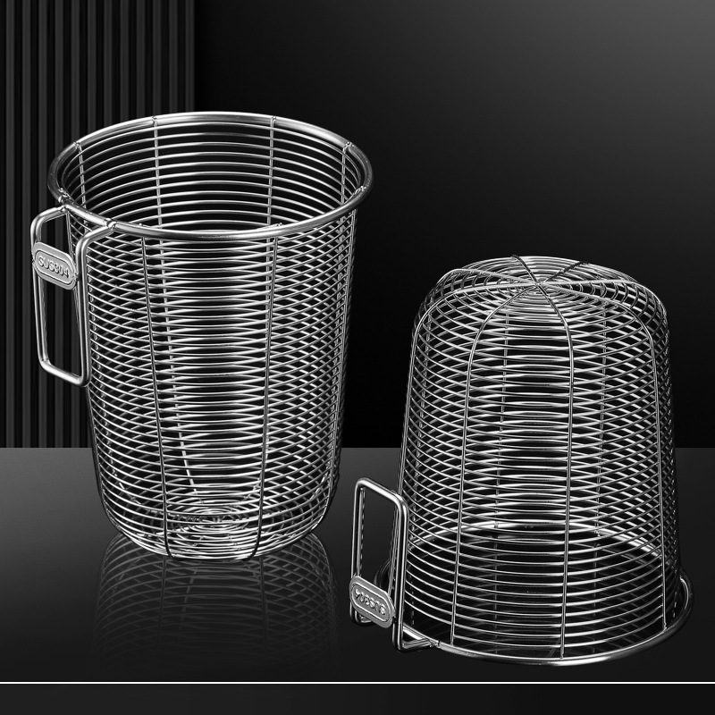 in stock 304 Stainless Steel Chopsticks Holder Chopsticks Cage Drain Rack Kitchen Storage Rack Tableware Storage Box for Dishwasher