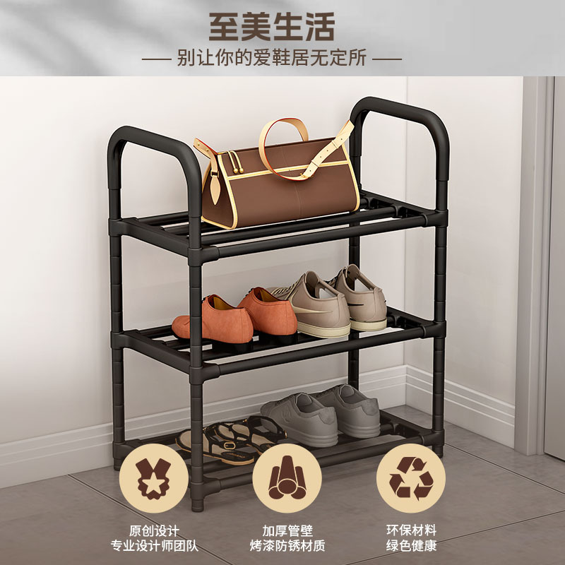 Shoe Rack Simple Household Multi-layer Doorway Indoor Storage Rack Dustproof Student Dormitory Storage Rack Shoe Cabinet Factory Price