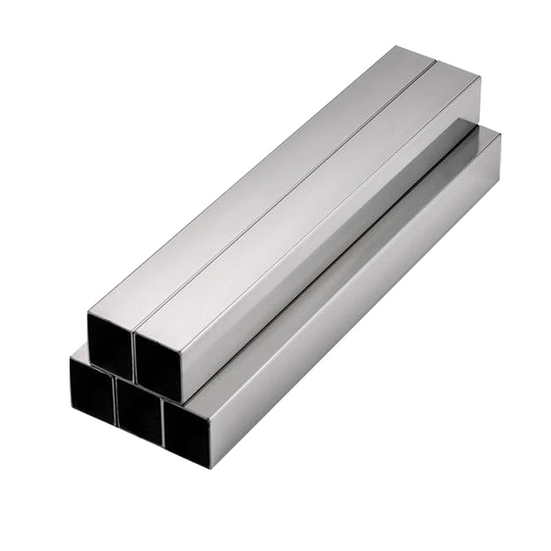 Foshan 304 Stainless Steel Square Tube 6m Long 316 Square Brushed Rectangular Decorative Tube 321 Stainless Steel Flat Tube Manufacturer