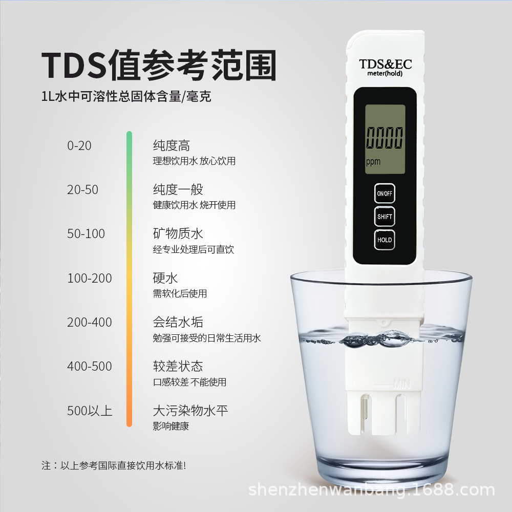 cross-boundary quality tds pen ec water quality test pen in stock test pen tds test pen tds water quality test pen