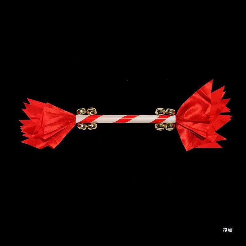 Teachers recommend Dance Special Children's Light Equipment Flower Stick Colorful Hand Rattle Square Dance Yangko