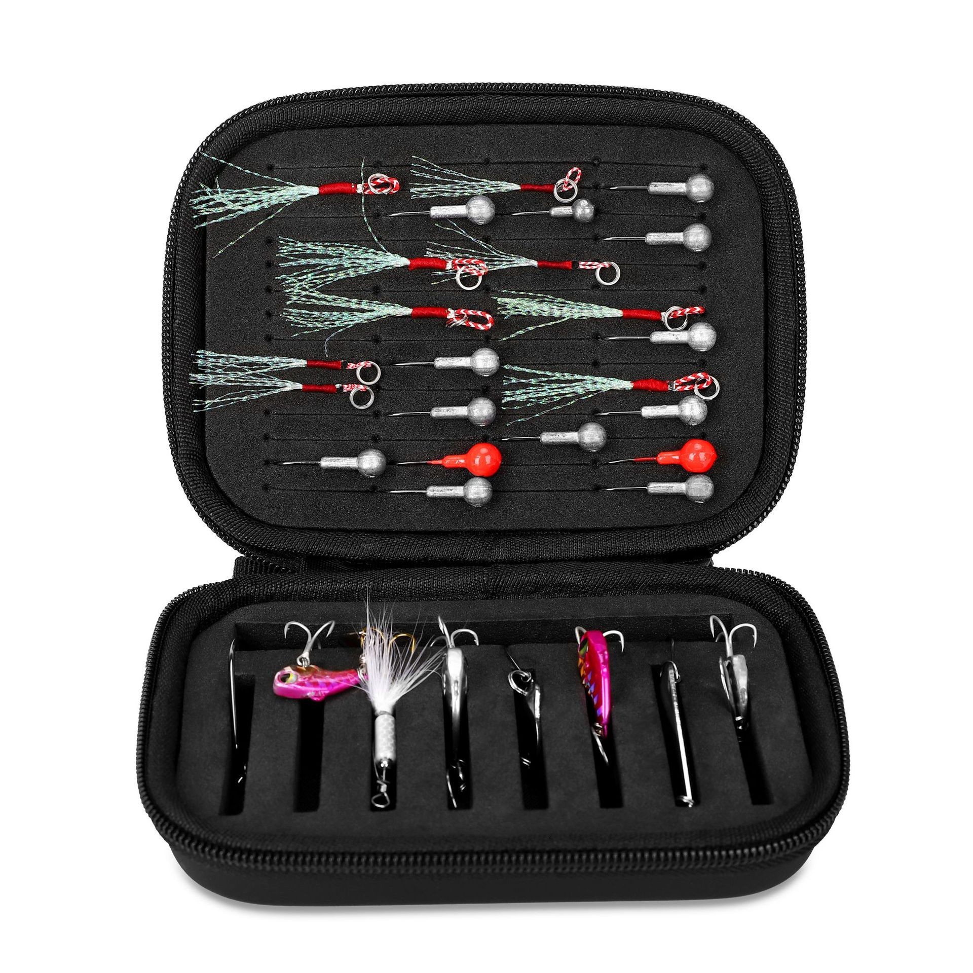 Factory Direct Sales Eva Portable Lure Sequin Bait Bag Storage Box Fly Hook Storage Box