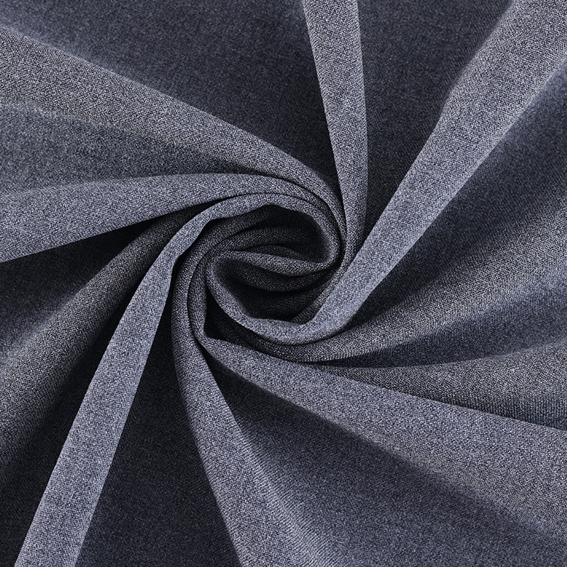 in stock supply TR color spinning thickened plain four-sided elastic suit suit women's dress pants school uniform fabric