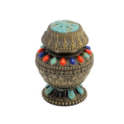 nectar bottle relic bottle ornaments for Buddha storage bottle household mini four-color optional