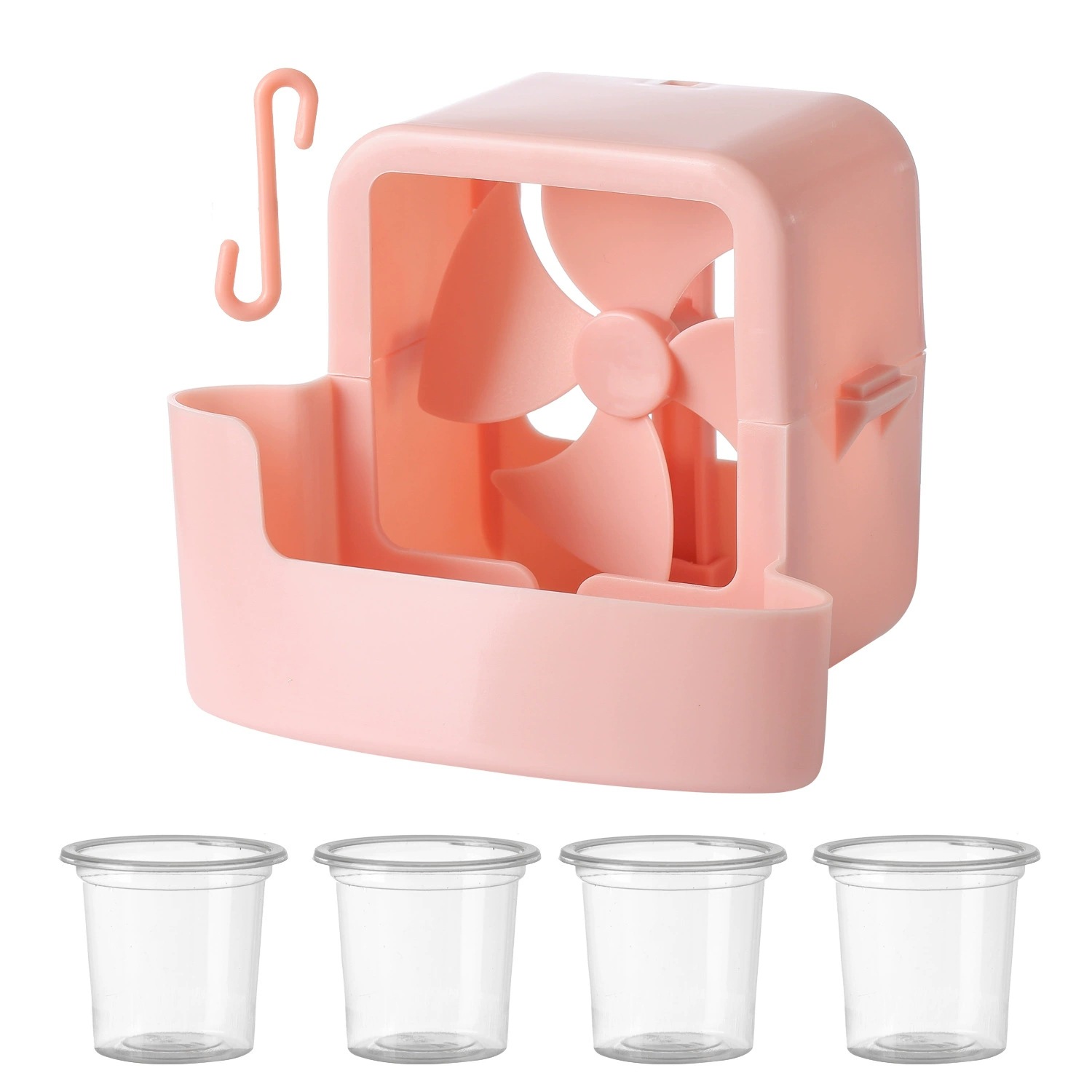 Cross-border Electric Fan Cooling Refrigeration Household Floor Fan Desktop Fan Summer Ice Block Shake Head Fan Fast Cooling