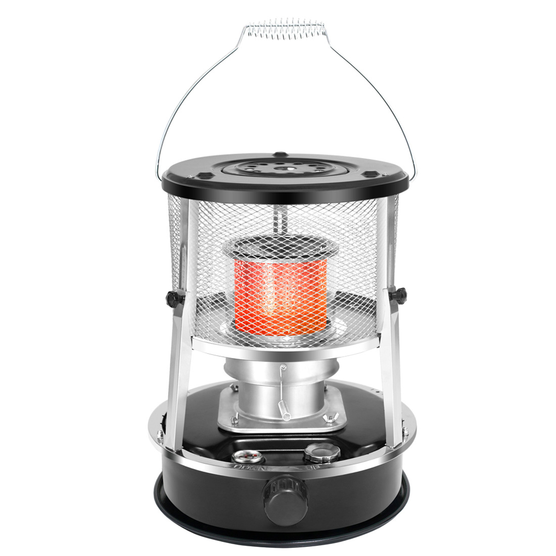 Регулируемая подъемная стеклянная труба для керосиновой печи, уличная кемпинговая керосиновая печь, домашний дизельный керосиновый обогреватель