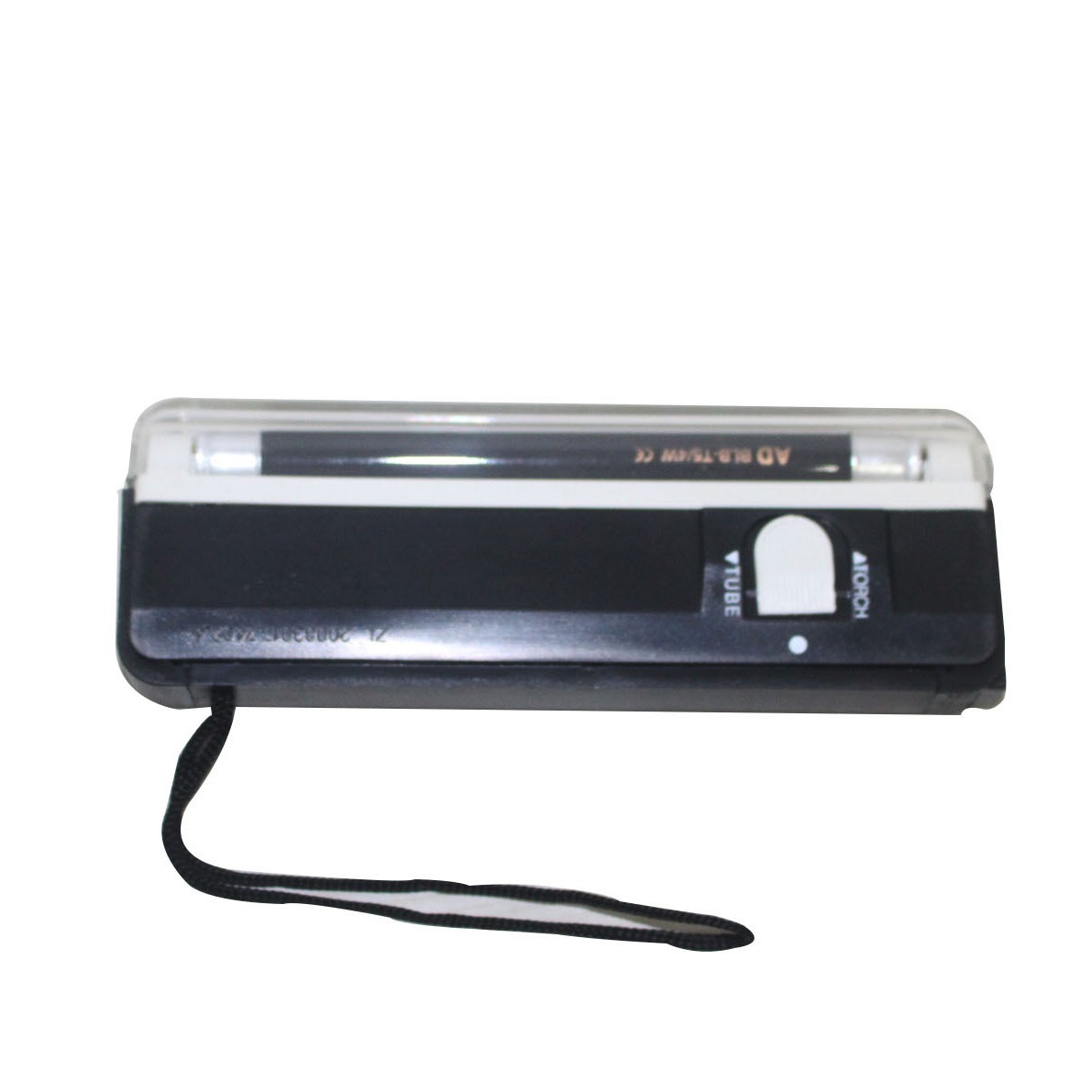 Детектор валюты мини портативный батарейный фиолетовый свет DL-01