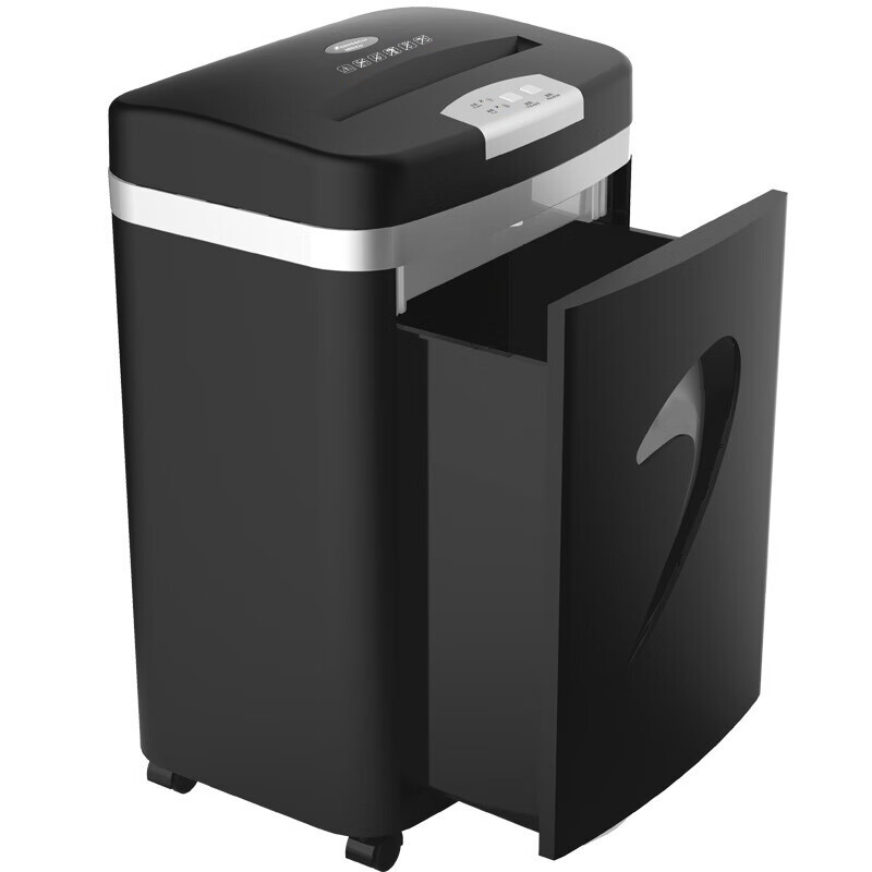 Miki Level 5 Confidential Office Commercial Shredder (7 Sheets at a Time, Continuous for 20 Minutes, 20L, Can Shred Paper, Card,