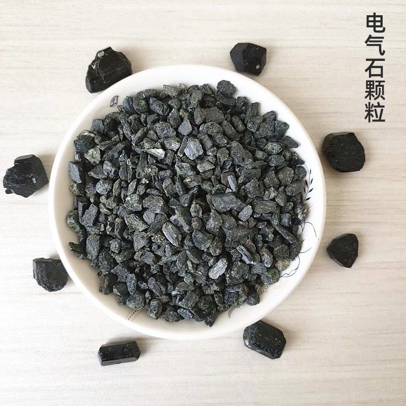 Powered Tourmaline Columnar Crystal Tourmaline Particles Water Purification Filter Material Tourmaline Powder Ceramic Ball Steam Room Tourmaline