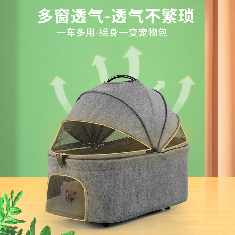 Pet Cart Lightweight Foldable Detach Small Medium Dog Cat Dog Small Dog Portable Detach Special