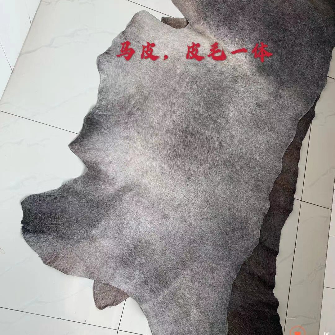 Прямые продажи черно-белой пятнистой лошадиной шерсти, цельная лошадинная кожа, натуральная кожа для обуви и ботинок