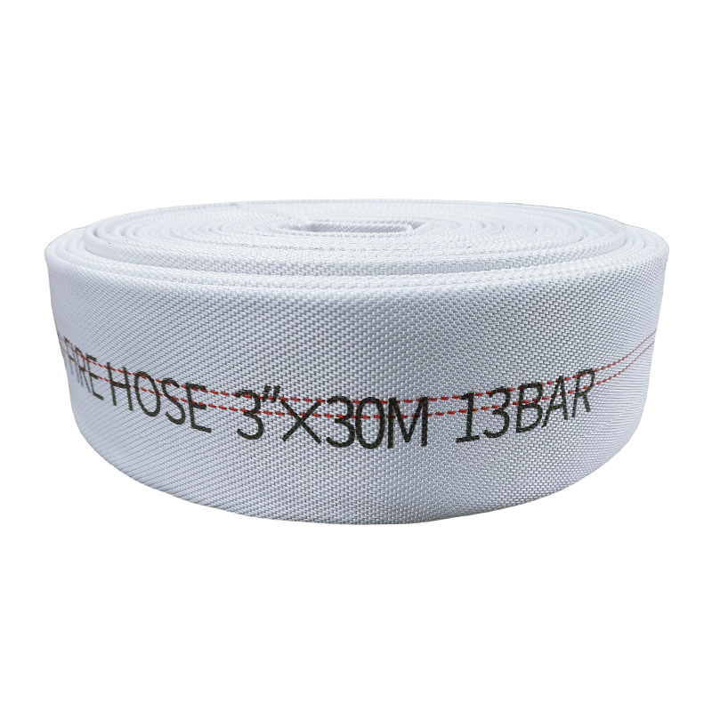 Foreign trade fire hose 3 inch 30m fire hose 13bar high pressure hose agricultural watering land cloth hose forest