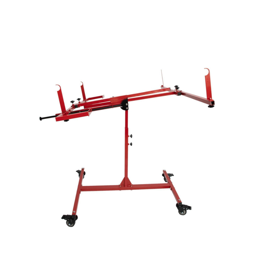 Car sheet spray repair cart engine hood body door panel Fender movable adjustable angle spray paint bracket