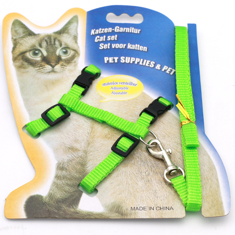 Optional color cat leash cat leash cat leash cat leash cat leash pet chest strap cat chain cat leash