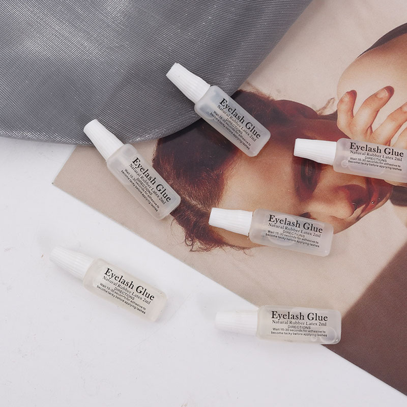 Одноразовый клей для ресниц 2 мл, портативный, оптовая продажа