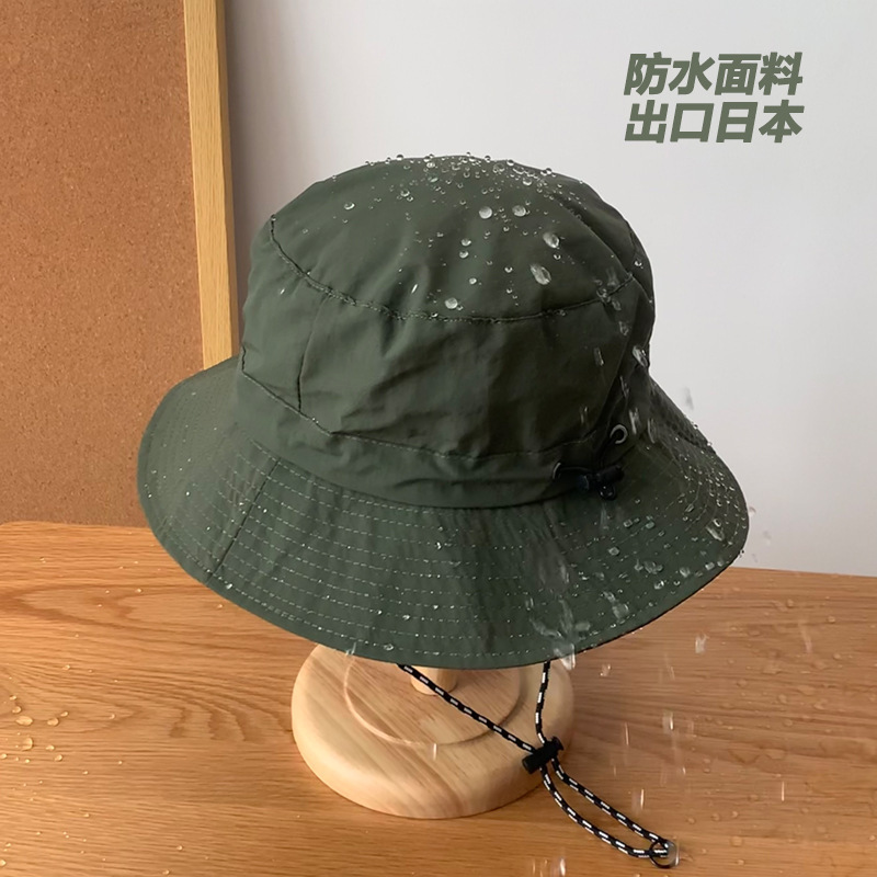 D133 Fishing Fisherman Hat Foldable Storage Bag Lightweight Quick-Drying Waterproof Outdoor Mountaineering Can Add Pictures and Words