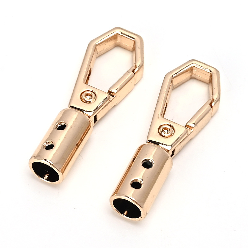 Luggage hardware accessories hanging clock dog buckle woven bag shoulder strap leather rope pet buckle DIY jewelry link buckle